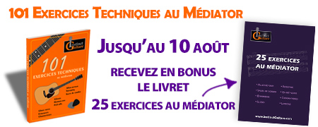 101 exercices techniques au médiator