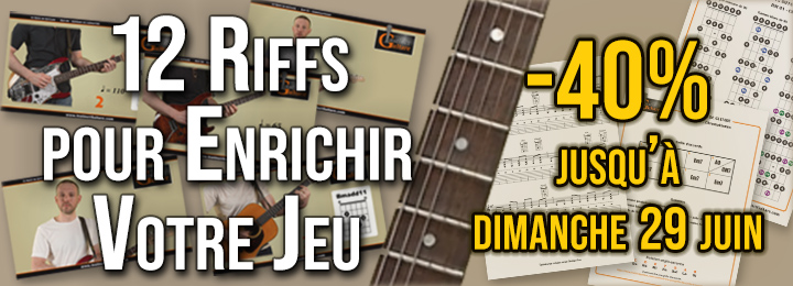 12 Riffs pour Enrichir Votre Jeu
