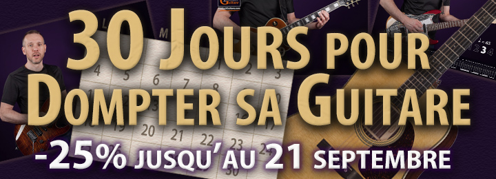 30 jours pour dompter sa guitare