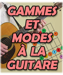 Gammes et modes à la guitare