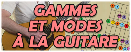 Gammes et modes à la guitare