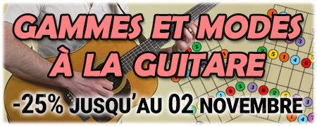Gammes et modes à la guitare