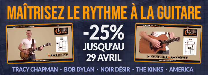 Maîtrisez le rythme à la guitare