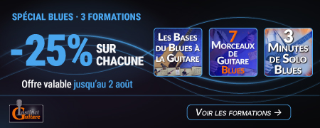 Les bases du blues à la guitare