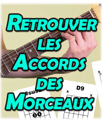 Retrouver les accords des morceaux