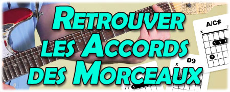 Retrouver les accords des morceaux