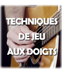 Techniques de jeu aux doigts