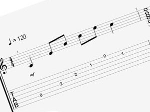 Comment lire une tablature pour guitare ?