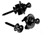 Schaller strap locks - black