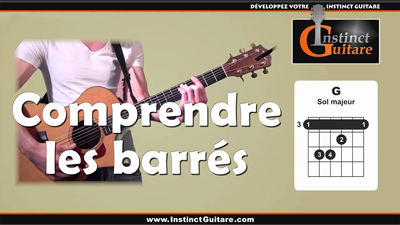 Comprendre les accords barrés à la guitare