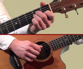 Travaillez les deux mains séparément à la guitare