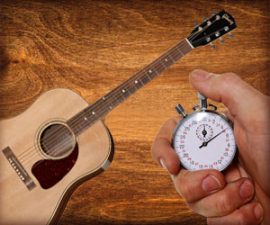 Comment progresser à la guitare quand on manque de temps ?