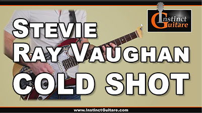 Cold Shot (Stevie Ray Vaughan) à la guitare