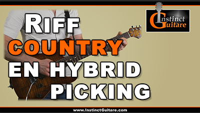 Riff country en hybrid picking