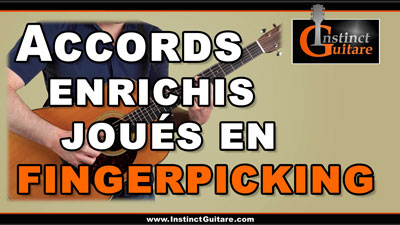 Accords enrichis joués en fingerpicking