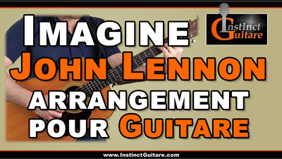 Imagine (John Lennon) – Arrangement pour guitare