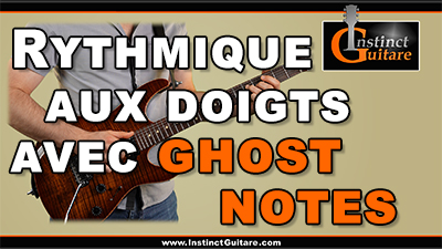 Rythmique aux doigts avec ghost notes