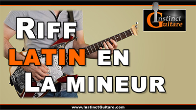 Riff latin en La mineur