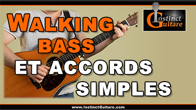 Walking bass et accords simples