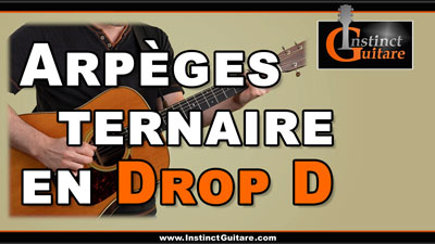 Arpèges ternaires en Drop D