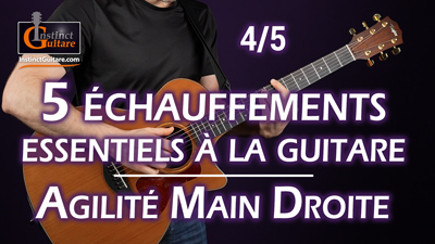 5 échauffements essentiels à la guitare – 4/5 Agilité main droite